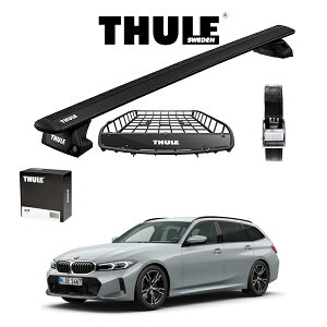BMW 3�V���[�Y�c�[�����O G21 �_�C���N�g���[�t���[���t�� THULE �X�[���[�x�[�X�L�����A �E�B���O�o�[ EVO �u���b�N �L�����A�o�X�P�b�g Canyon 859XT �X�g���b�v �Z�b�g DIY �A�E�g�h�A