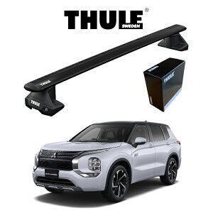 ~crV AEg_[ MITSUBISHI OUTLANDER [t[ EBOo[ EVO ubN [tbN wԎʃZbgxTHULE Base carriers iX[[x[XLAj LAbN p[c