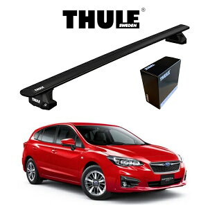 SUBARU Xo IMPREZA CvbT GT# EBOo[ EVO iubNj [tbN wԎʃZbgxTHULE Base carriers iX[[x[XLAj LAbN p[c