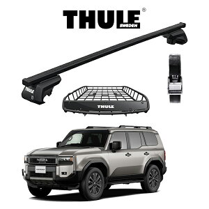 �g���^ �����h�N���[�U�[ 250 TOYOTA LAND CRUISER 250 J250W THULE �X�[���[�x�[�X�L�����A �X�N�G�A�o�[ �L�����A�o�X�P�b�g Canyon 859XT �X�g���b�v �Z�b�g DIY �A�E�g�h�A