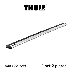 THULE �E�B���O�o�[ EVO �V���o�[ 2�{1�Z�b�g �e�T�C�Y TH7111 TH7112 TH7113 TH7114 TH7115