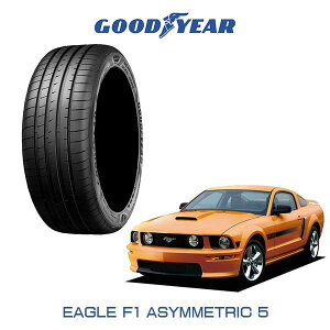 y235/50R18zFORD MUSTANG tH[h }X^O 2005-2009 GOOD YEAR ObhC[ EAGLE F1 ASYMMETRIC 5 C[O Gt AVgbNt@Cu 4{Zbg I[h