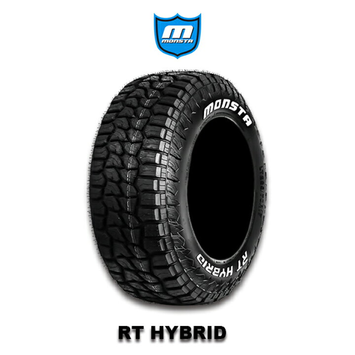 楽天市場】265/60R18 【送料無料4本セット】MONSTA モンスタ RT HYBRID 