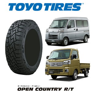 y145/80R12zyg yo TOYO TIRES g[[^C OPEN COUNTRY R/T I[vJg[ 4{Zbg I[h It[h AEghA yJ[