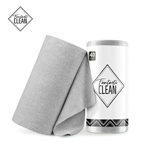 FantastiCLEAN t@^XeBbN[ }CNt@Co[NX 40 30cm x 30cm O[ MC-SLJ121240-GR