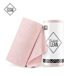 FantastiCLEAN �t�@���^�X�e�B�b�N���[�� �}�C�N���t�@�C�o�[�N���X 40�� 30cm x 30cm �s���N MC-SLJ121240-PK