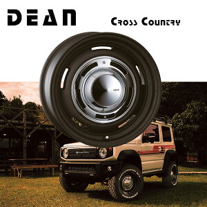 スズキ ジムニー シエラ SUZUKI JIMNY SIERRA JB74W『ホイール4本セット』DEAN ディーン CROSSCOUNTRY クロスカントリー マットブラック 16×6.0J ET-5 5H139.7