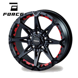 W[v O[ JEEP WRANGLER JL JK wzC[4{Zbgx FORCE DENALI itH[X fij 17x7.5J 5H127 ET38 MBK }bgubN