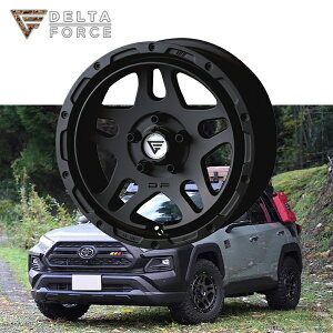 g^ TOYOTA RAV4 wzC[4{Zbgx DELTA FORCE OVERLANDER f^tH[X I[o[_[ 17x7.0J 5H114.3 ET32 }bgubN