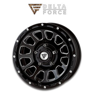 �X�Y�L SUZUKI �W���j�[ JIMNY JA22/JB23/JB64 �w�z�C�[��4�{�Z�b�g�x DELTA FORCE OVAL �f���^�t�H�[�X �I�[�o�� 16x5.5J 5/139.7 +20 �u���b�N�}�V�j���O