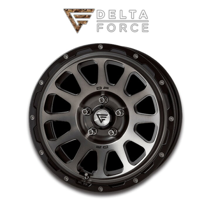 楽天市場】トヨタ TOYOTA RAV4 『ホイール4本セット』 DELTA FORCE 