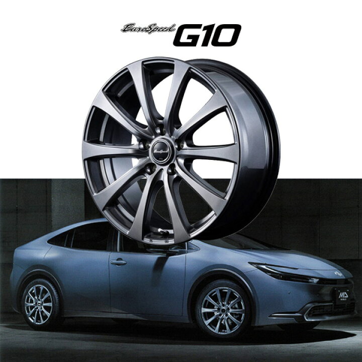 楽天市場】60系 プリウス PRIUS 『ホイール4本セット』 MID WHEELS G10 