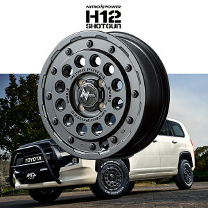 g^ v{bNX TOYOTA PROBOX wzC[4{Zbgx NITRO POWER H12 SHOTGUN 14×5.5J 4H 100 ET40 MID }J
