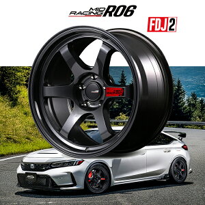 VrbN TYPE R CIVIC TYPE R FL FK wzC[4{Zbgx MID RACING R06 18x9.5J ET60 5H120 NX^ubNiCBKj RAYS }J