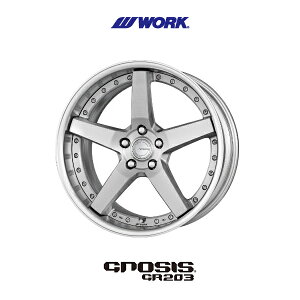 �g���^ TOYOTA �v���E�X PRIUS 60�n�y���������E4�{�Z�b�g�z WORK ���[�N GNOSIS GR203 �O�m�[�V�X�E�W�[�A�[��203 20x8.0J +46 5H114.3 �u���b�V���h (BRU)