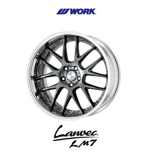 �g���^ TOYOTA �v���E�X PRIUS 60�n�y���������E4�{�Z�b�g�z WORK ���[�N Lanvec LM7 �����x�b�N�E�G���G���Z�u�� 20x8.0J +50 5H114.3 �O���~�b�g�u���b�N (GTK)