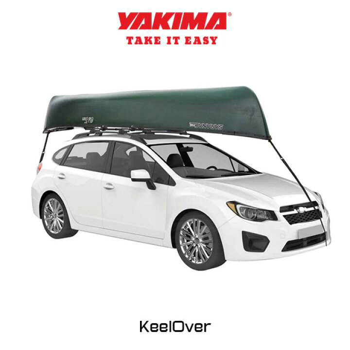 楽天市場】YAKIMA ヤキマ ルーフトップ カヌー マウント KeelOver 
