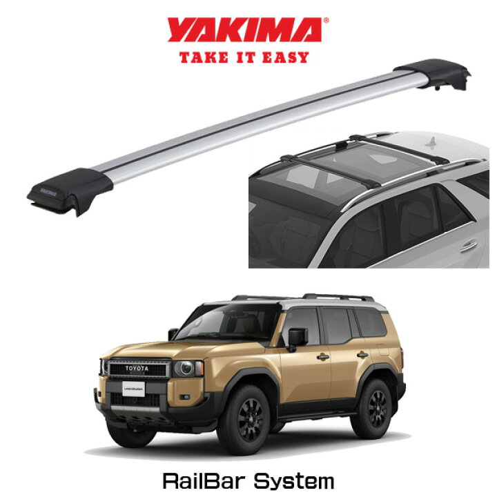 楽天市場】トヨタ ランドクルーザー250 YAKIMA ヤキマ ルーフラック