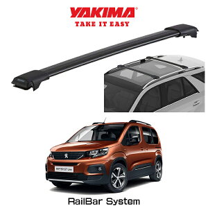 vW[ t^[ PEUGEOT RIFTER 2018-2023 YAKIMA L} [tbN x[XLA [o[VXe ubN [t[tԂ֓K