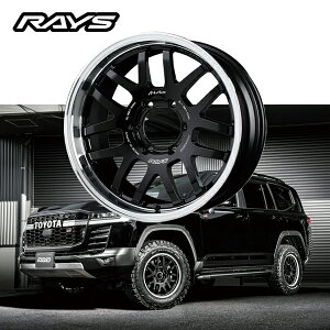 g^ TOYOTA hN[U[ LANDCRUISER 300yE4{ZbgzRAYS CY zC[ AELAP-07X 18x8.5J +44 6-139.7 ubN/DC(BD)