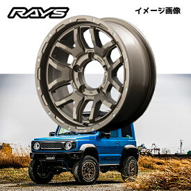 【送料無料】RAYS レイズ ホイール DAYTNA デイトナ F6 boost for JIMNY SIERRA 16x6J -5 5H/139.7 ジムニー シエラ (JB74) 専用設計 ダークブロンズ(Z5)