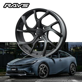 トヨタ TOYOTA プリウス PRIUS 60系【送料無料・4本セット】RAYS レイズ ホイール VMF C-01 PRIUS EDITION 19x7J +40 19x8J +50 5-114.3 マットガンブラック/リムエッジDC(MK)