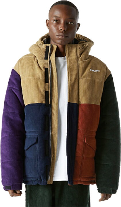 楽天市場】HUF ハフ ANGLIN CORD INSULATED JACKET アングリン コード 