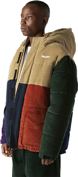 楽天市場】HUF ハフ ANGLIN CORD INSULATED JACKET アングリン コード  