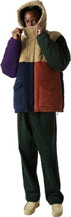 楽天市場】HUF ハフ ANGLIN CORD INSULATED JACKET アングリン コード 