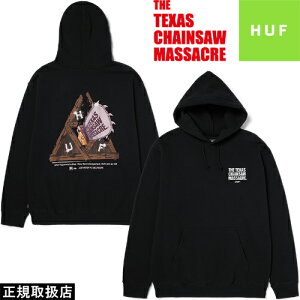 HUF �n�t THE TEXAS CHAINSAW MASSACRE TRIPLE TRIANGLE PULLOVER HOODIE �e�L�T�X �`�F�[���\�[ �}�T�J�[ �g���v�� �g���C�A���O�� �v���I�[�o�[ �t�[�f�B�[ PF00735FA24 ���� PARKA �p�[�J�[ TOPS �g�b�v�X �R���{ ��