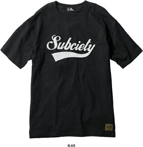 Subciety �T�u�T�G�e�B MESH GLORIOUS S/S ���b�V�� �O�����A�X �V���[�g�X���[�u 106-40277 ���� T�V���c TOPS �g�b�v�X LOGO ���S BLACK �u���b�N WHITE �z���C�g PRESENT �v���[���g GIFT �M�t�g �X�g���[�g �j