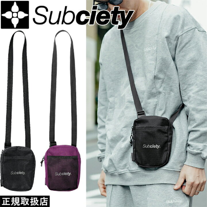 楽天市場】Subciety サブサエティ SHOULDER BAG ショルダー バッグ 105  