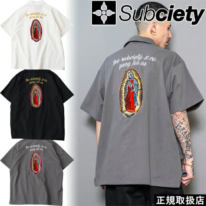 楽天市場】Subciety サブサエティ EMBROIDERY MARIA SHIRT エンブロイ 