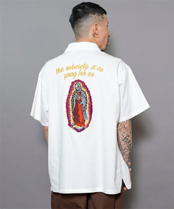 楽天市場】Subciety サブサエティ EMBROIDERY MARIA SHIRT エンブロイ 