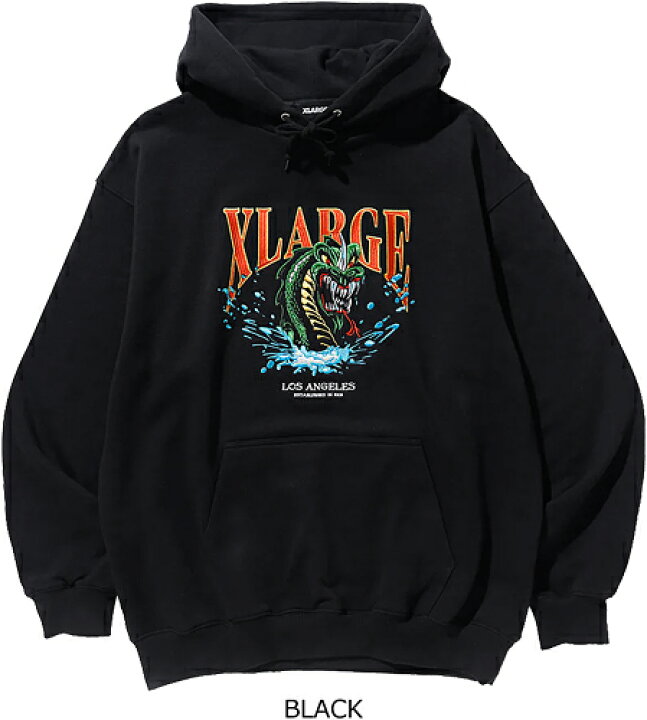 楽天市場】XLARGE エクストララージ DRAGON PULLOVER HOODED SWEAT 