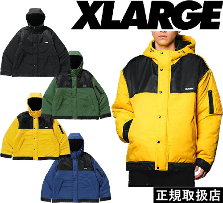 楽天市場】XLARGE エクストララージ NYLON HOODED JACKET 101224021003 