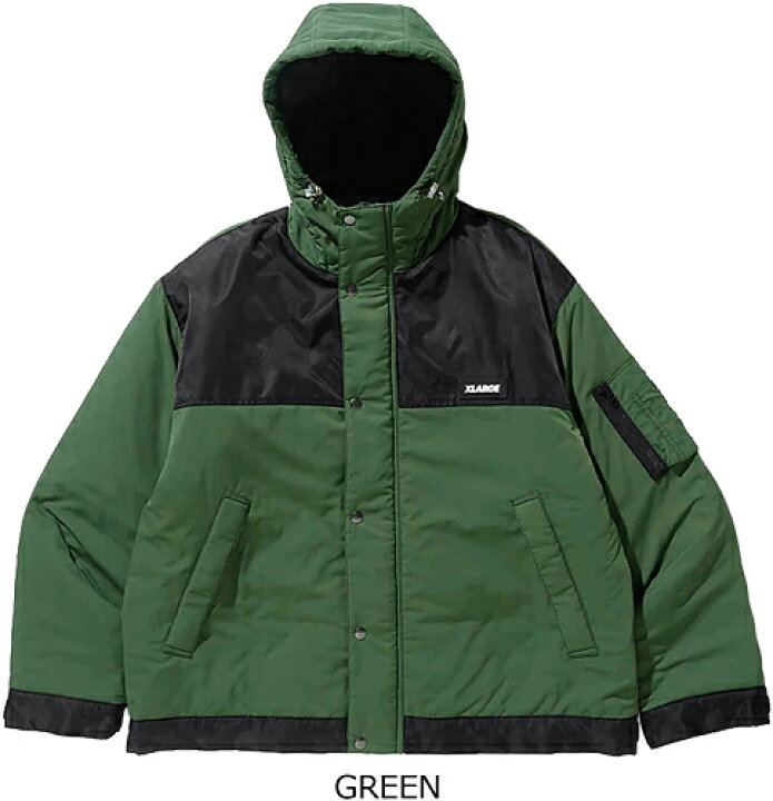 楽天市場】XLARGE エクストララージ NYLON HOODED JACKET 101224021003  