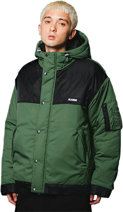 楽天市場】XLARGE エクストララージ NYLON HOODED JACKET 101224021003 
