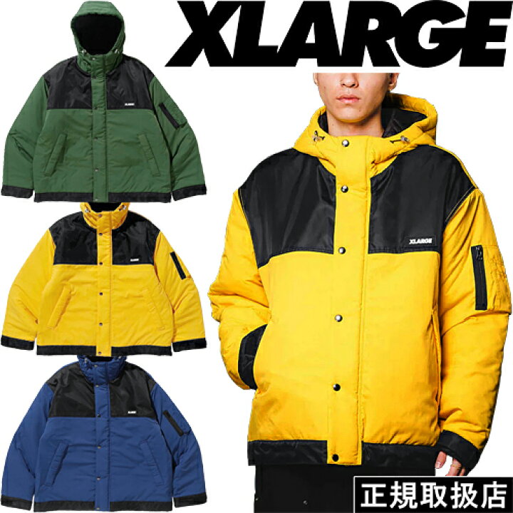 楽天市場】XLARGE エクストララージ NYLON HOODED JACKET 101224021003 