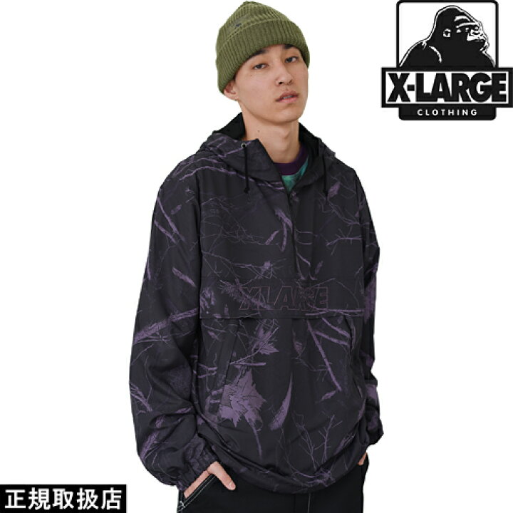 楽天市場】XLARGE エクストララージ PANELED ANORAK JACKET パネルド 