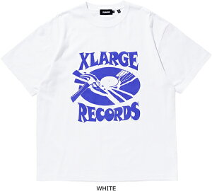 XLARGE �G�N�X�g�����[�W BREAK THE RECORDS S/S TEE 101233011007 �u���C�N �U ���R�[�Y �V���[�g�X���[�u �e�B�[ T�V���c ���� TOPS �g�b�v�X �S���� ���S �X�^���_�[�h WHITE �z���C�g BLACK �u���b�N �v���[