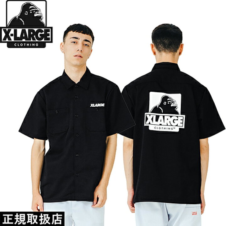 楽天市場】XLARGE エクストララージ S/S OG WORK SHIRT ショート 