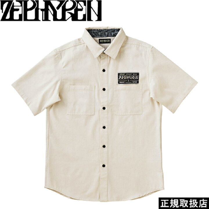 楽天市場】Zephyren ゼファレン EMBLEM SHIRT S/S ZEF1011 エンブレム 
