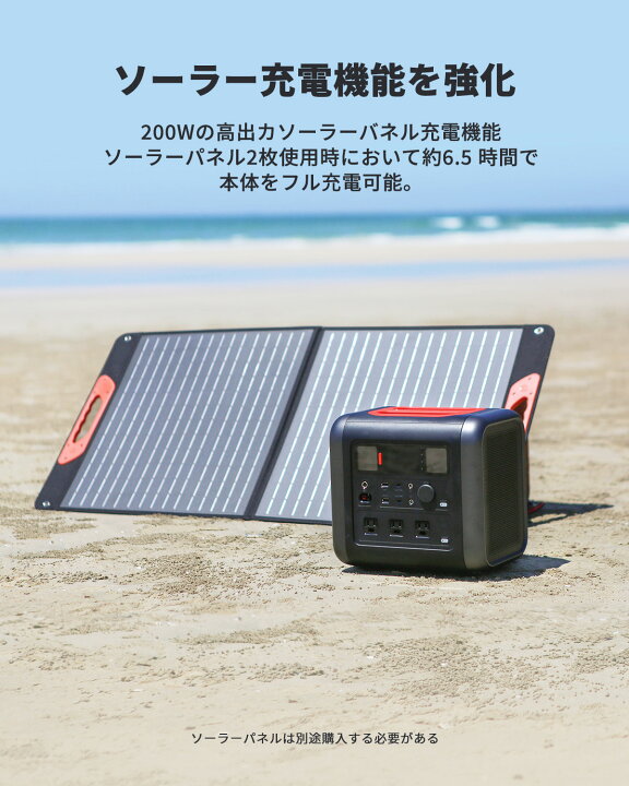 楽天市場】70mai Tera 1000 ポータブル電源 1000Wh 大容量 リチウム 