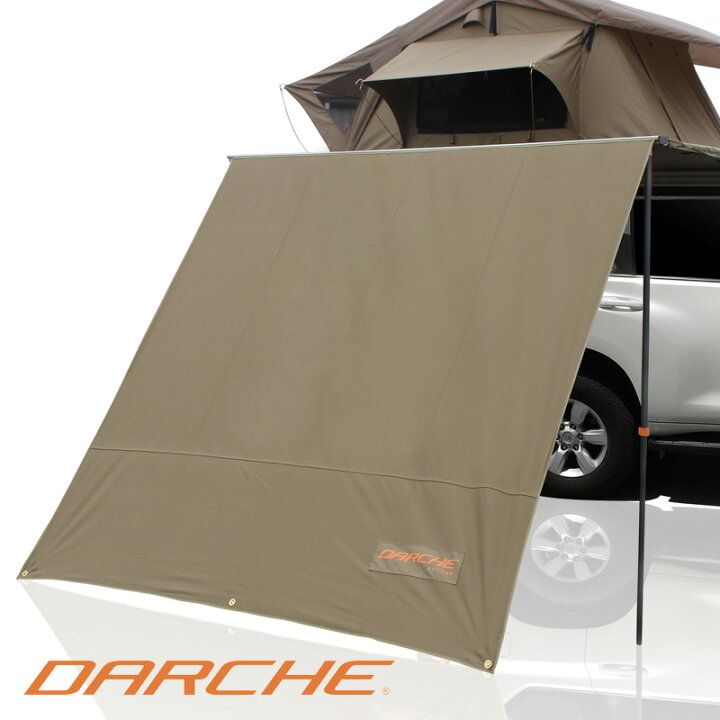 楽天市場 Darche 正規品 Eclipse Awning Extension 幅2m 高さ2m 送料無料 Darche オーニング キャンプ テント ルーフトップテント アウトドア 頑丈 丈夫 Aw テント 丈夫 頑丈 タフ 716select
