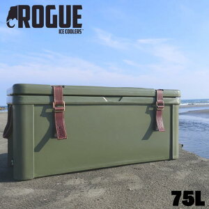 �y10%OFF�N�[�|���g����z���[�O �N�[���[�{�b�N�X ��^ ��e�� 75L ROGUE Cooler with Canvas seat BBQ 75L ��e�� �O�����s���O �L�����v �A�E�g�h�A �ނ� �O���[�v�L�����v �X�|�[�c�ϐ� �C���� �n�[�h 