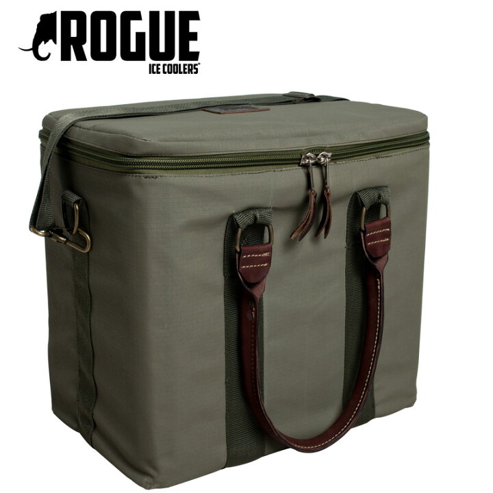 楽天市場】【ROGUE】22L Ice Cooler クーラーボックス 本革使用 BBQ 