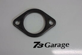 【送料 無料】60.5Φ用 マフラーフランジ 9t 鉄 Fe 汎用フランジ 鉄フランジ　自作マフラー　溶接フランジ 73garage