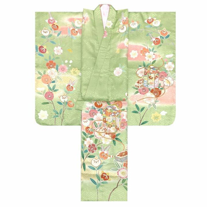 楽天市場】≪希少 現品限り！≫ ジュニアサイズ 着物 正絹 友禅 絵羽柄 