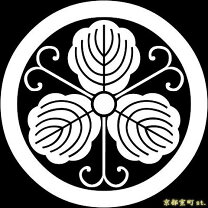 家紋 丸に三つ柏 画像参考用